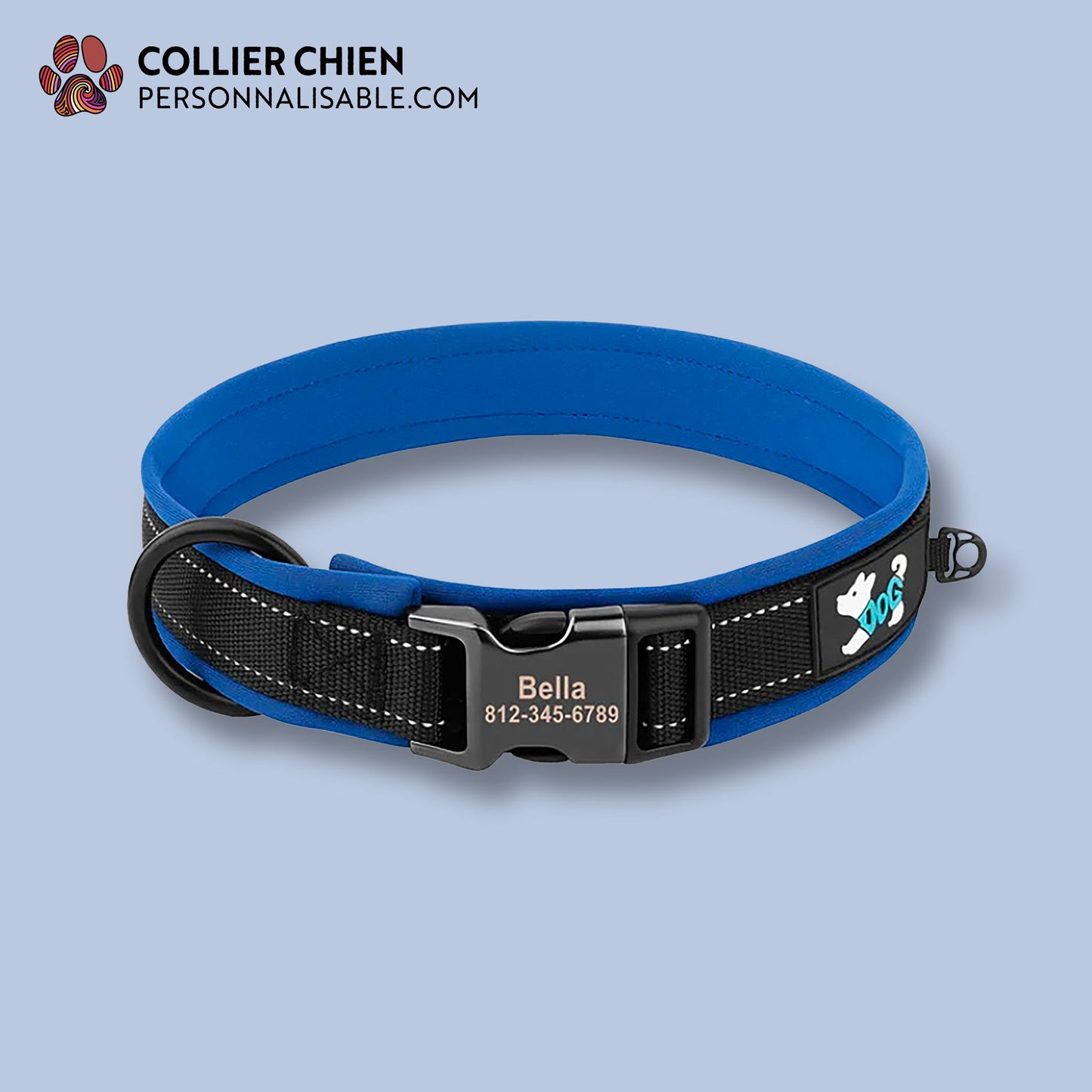 NIGHT PULSE - Collier reflechissant