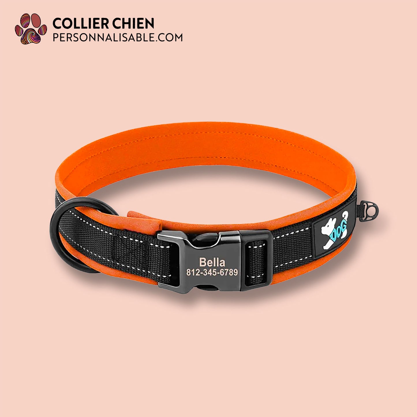 NIGHT PULSE - Collier reflechissant