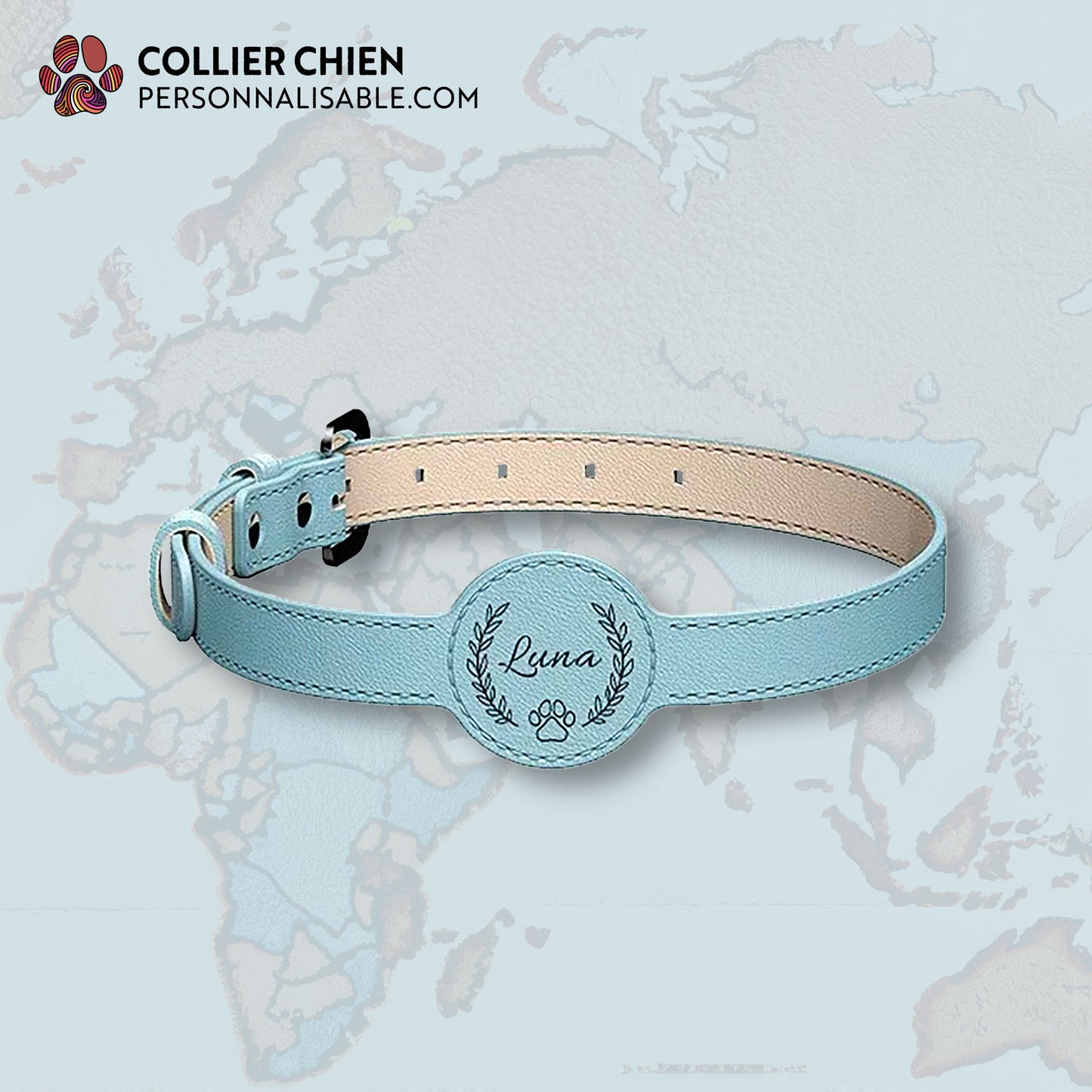 TAG ALONG - Collier AirTag™ fin