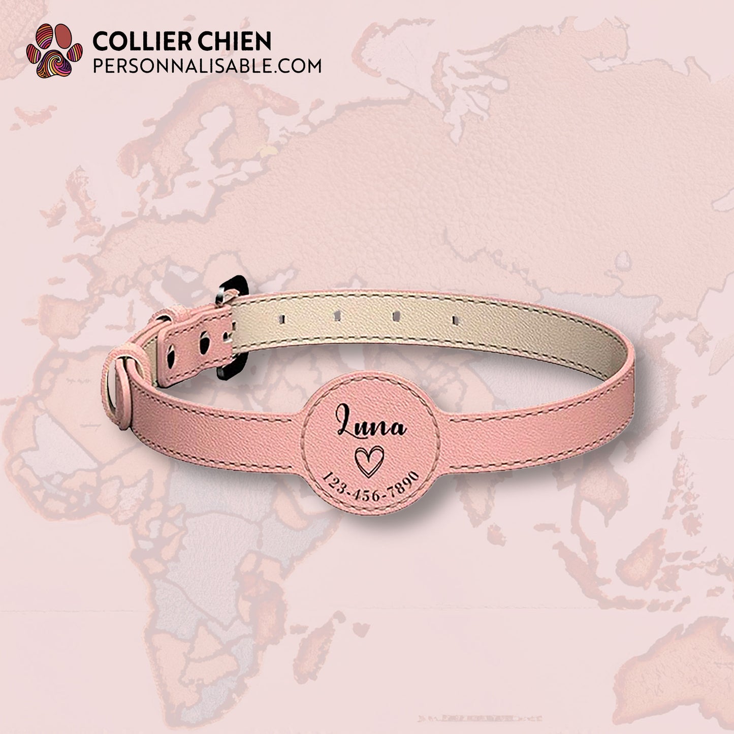 TAG ALONG - Collier AirTag™ fin