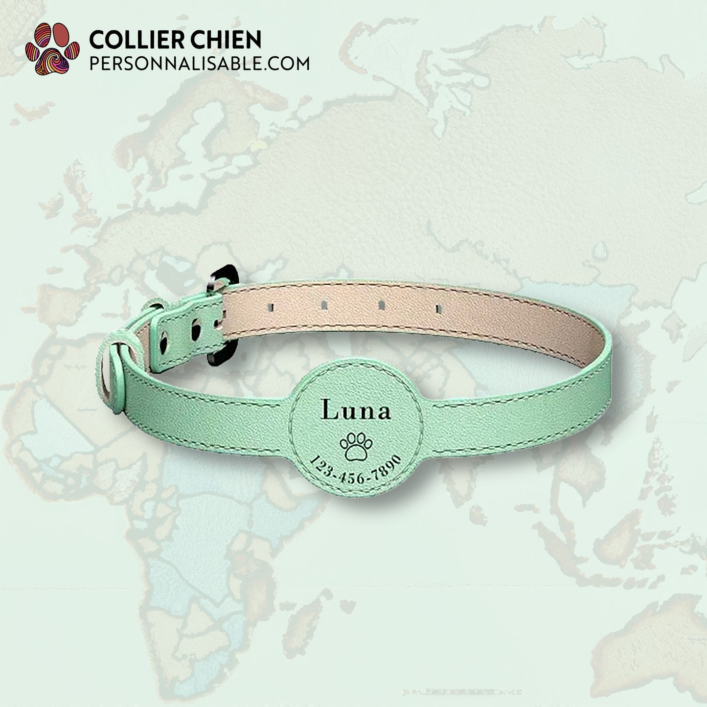 TAG ALONG - Collier AirTag™ fin