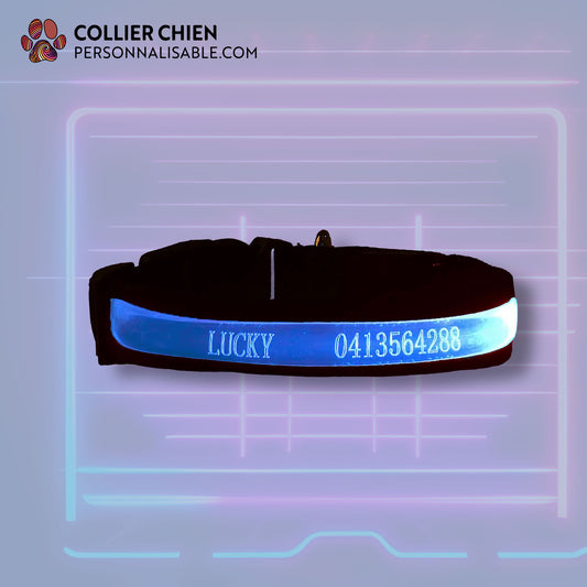 FLASH - Collier LED gravure laser