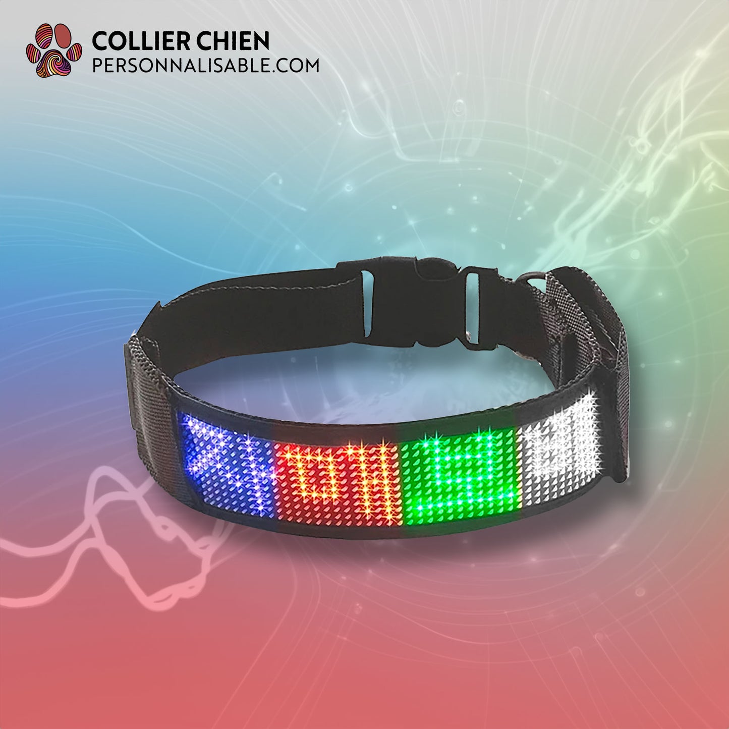 SMART DOG- Collier électronique UNICOULEUR Android et IOS