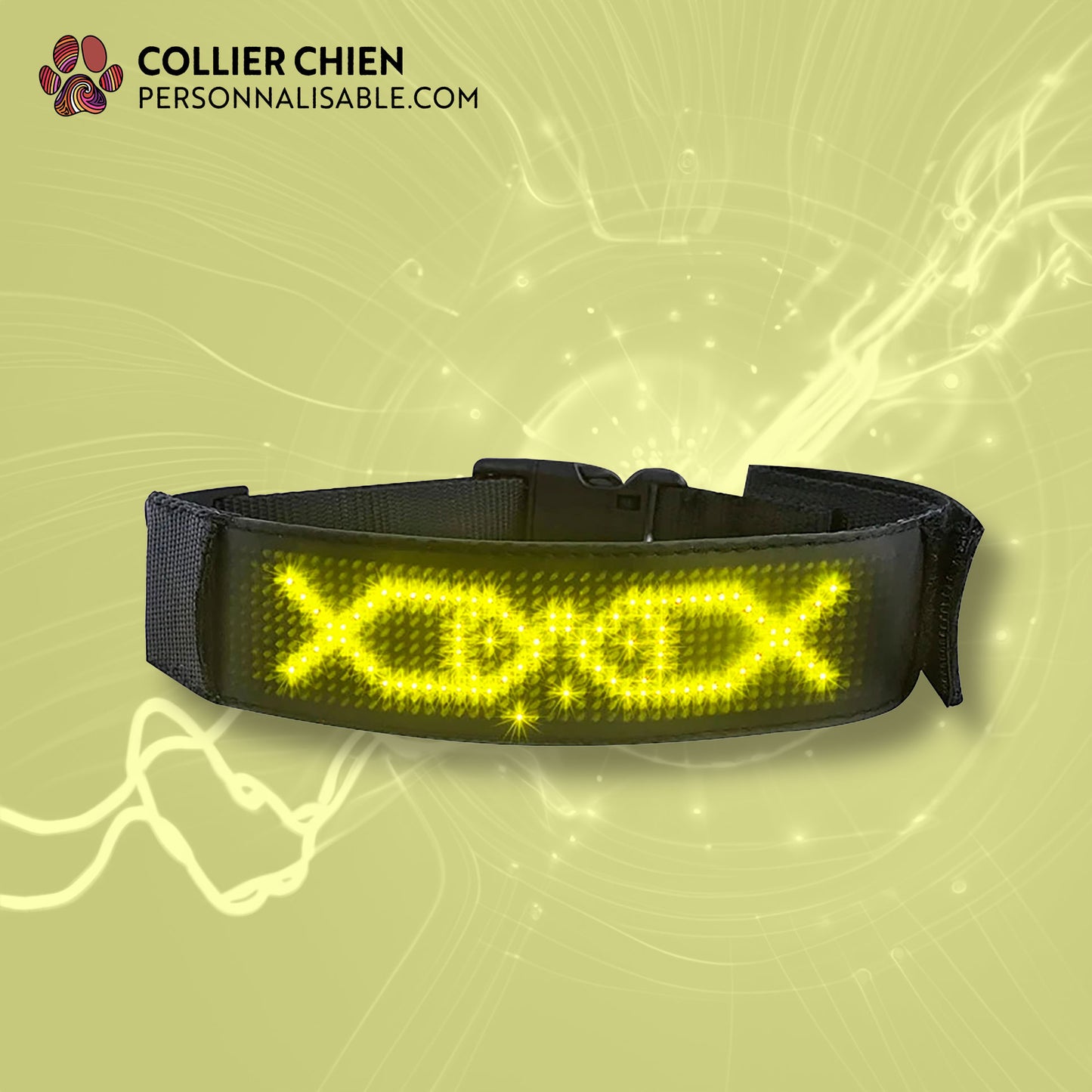 SMART DOG- Collier électronique UNICOULEUR Android et IOS