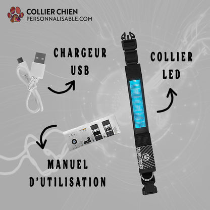 SPECTRUM - Collier électronique multicolore Android et IOS