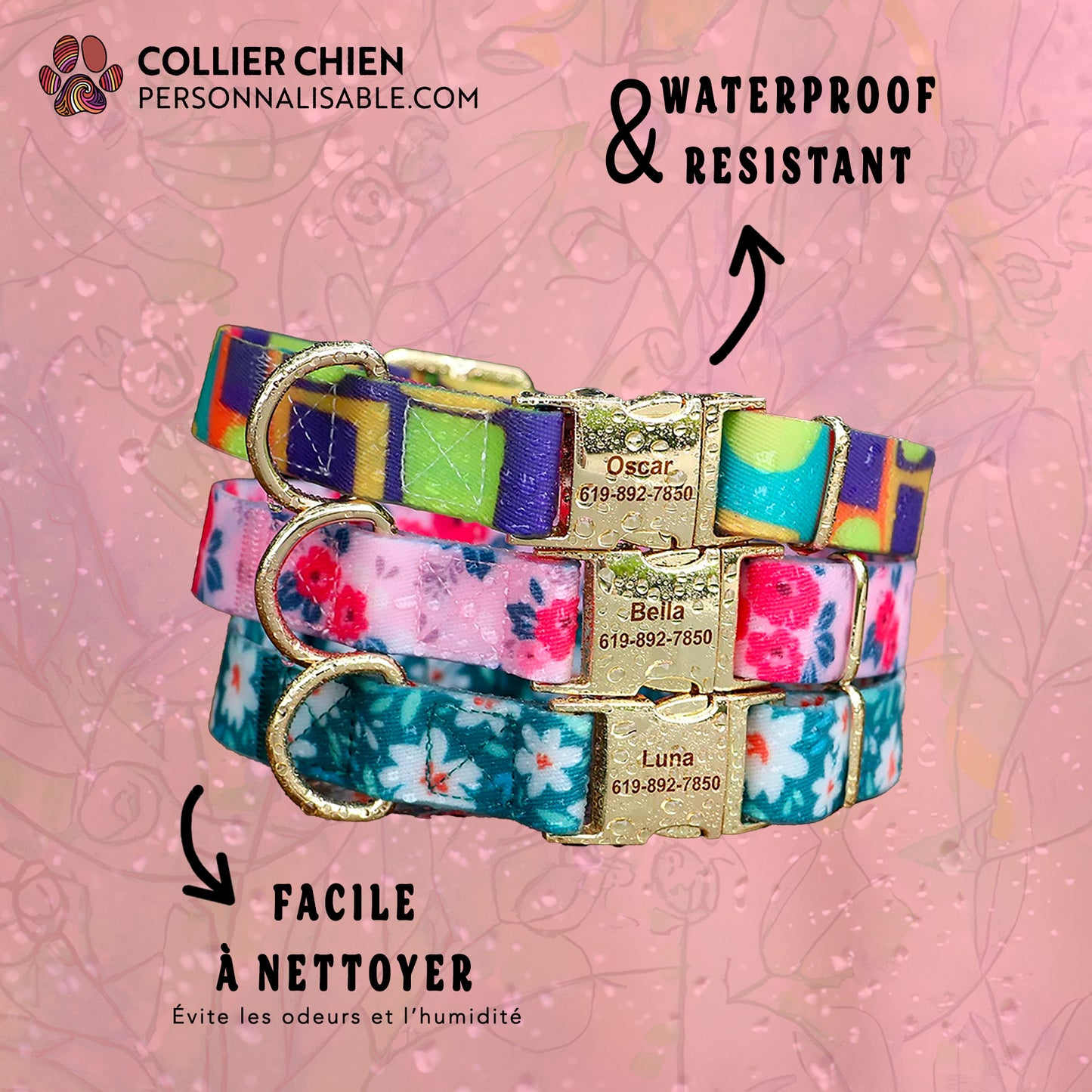 SPLASH - Collier PVC renforcé