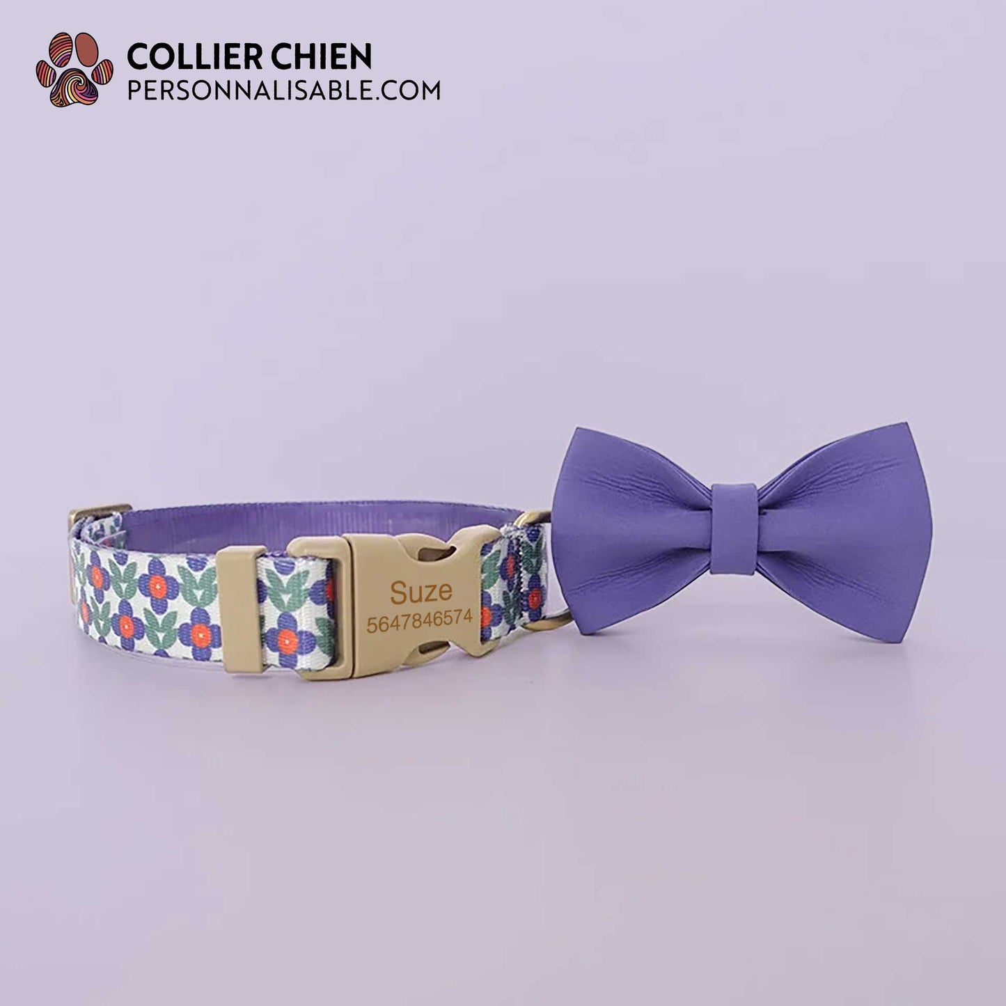 SWEET O'NYL - Collier fleuri collection winter bloom