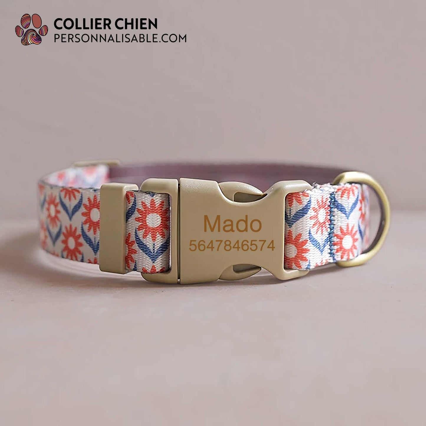 SWEET O'NYL - Collier fleuri collection winter bloom