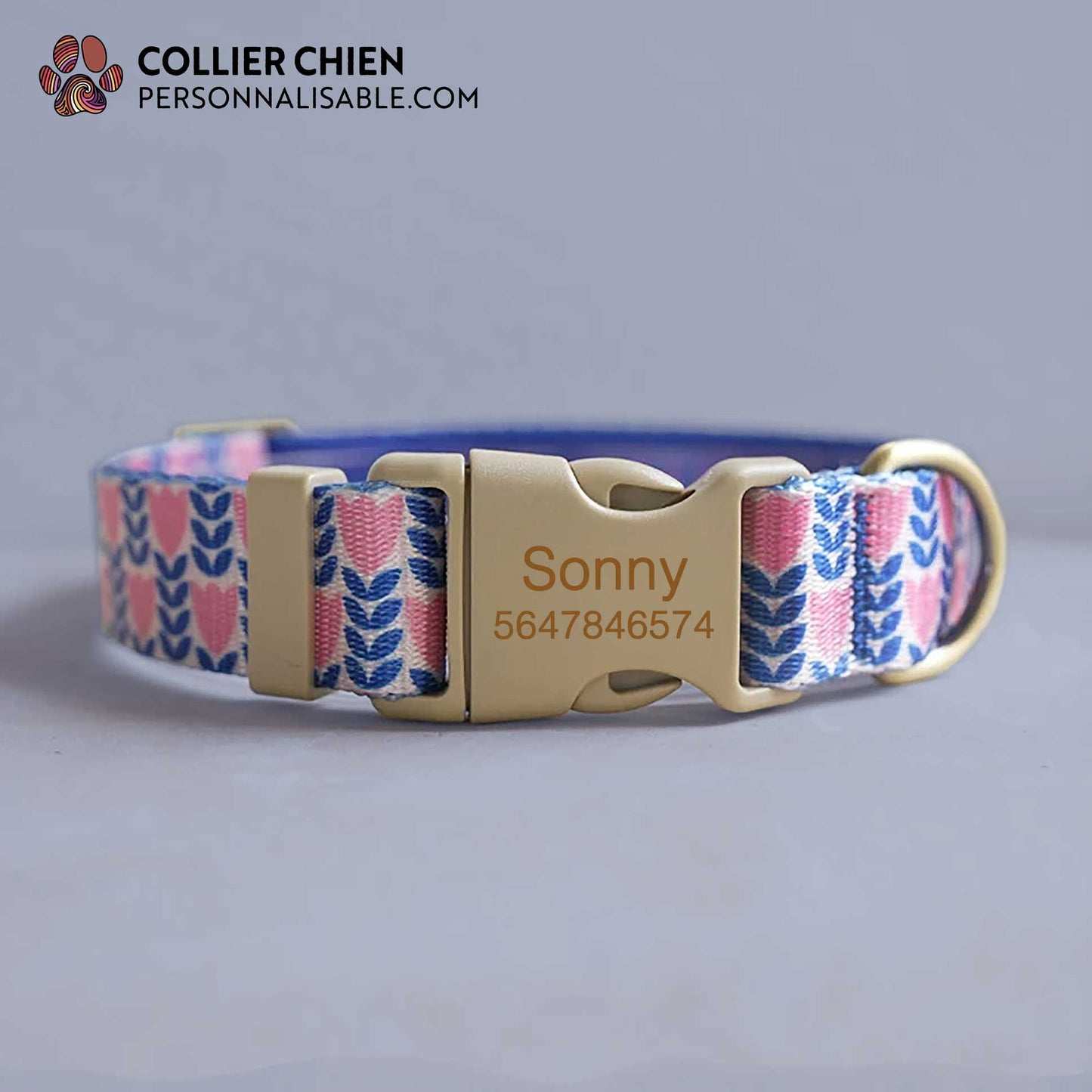 SWEET O'NYL - Collier fleuri collection winter bloom