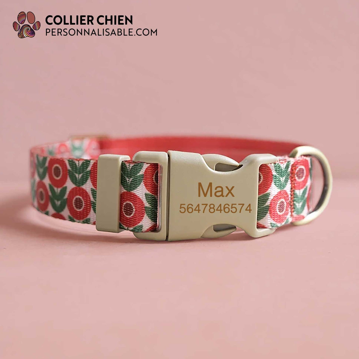 SWEET O'NYL - Collier fleuri collection winter bloom