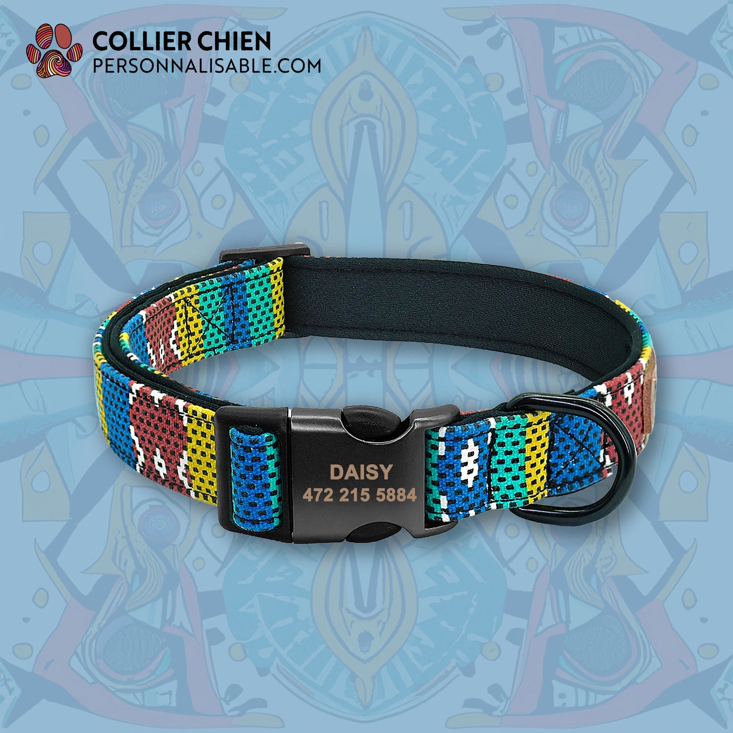 MARABOUT - Collier design Africain