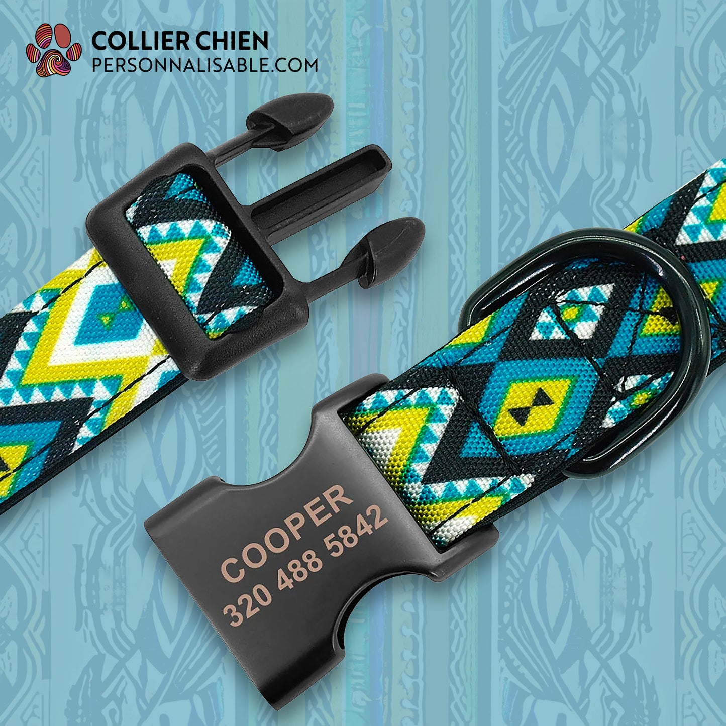 MARABOUT - Collier design Africain