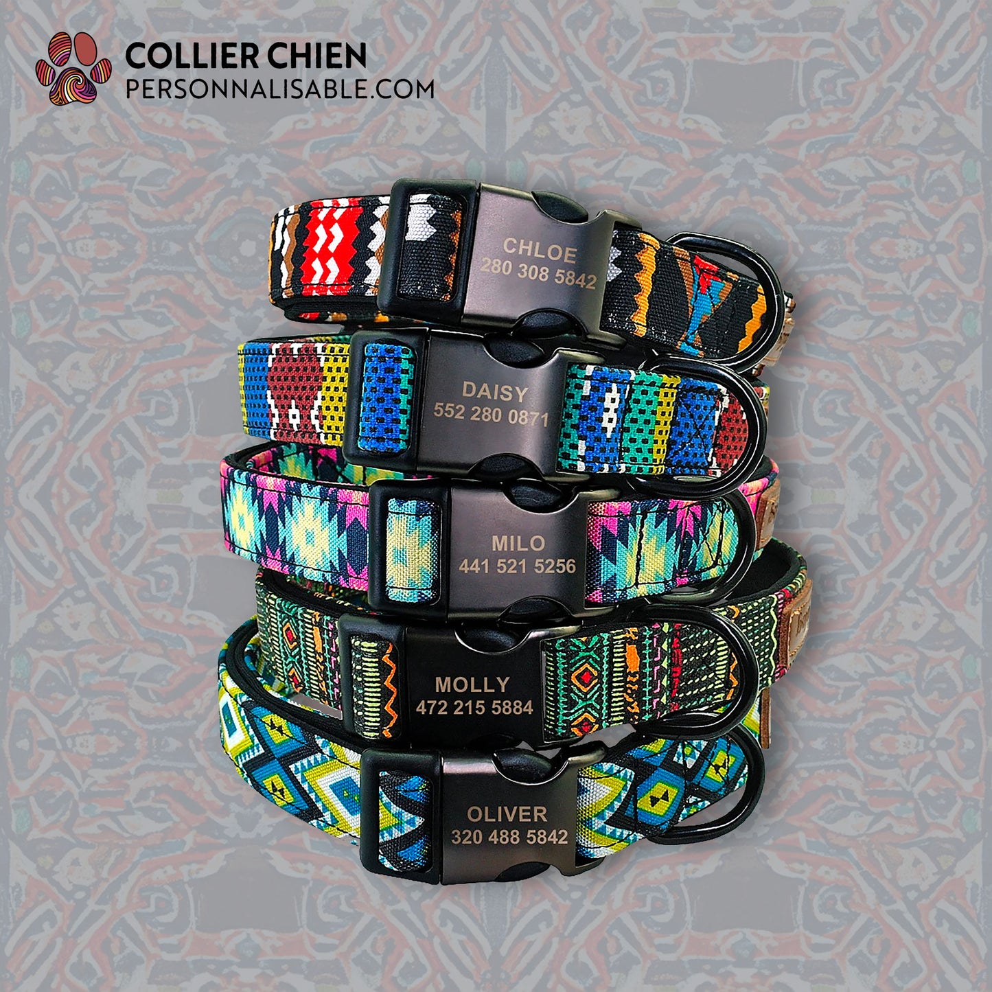 MARABOUT - Collier design Africain