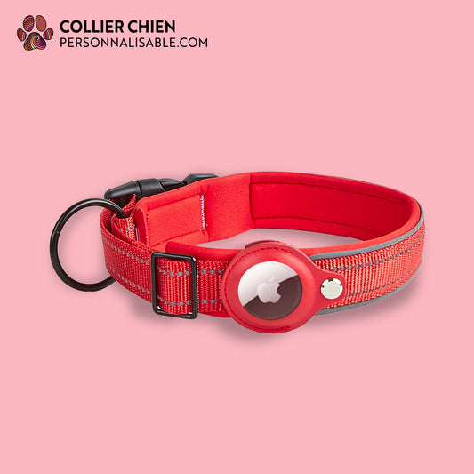 LIGHT TRACK - Collier AirTag™ réfléchissant