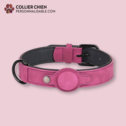 DURACUIR AIRTAG™ - Collier AirTag™ en cuir végan