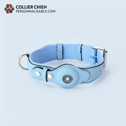 URBAN TAILS rban Tails - Collier AirTag™ élégant en cuir végan