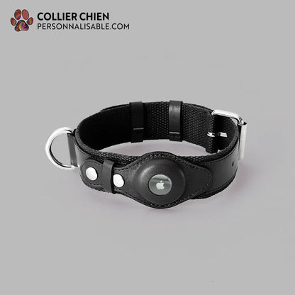 URBAN TAILS rban Tails - Collier AirTag™ élégant en cuir végan