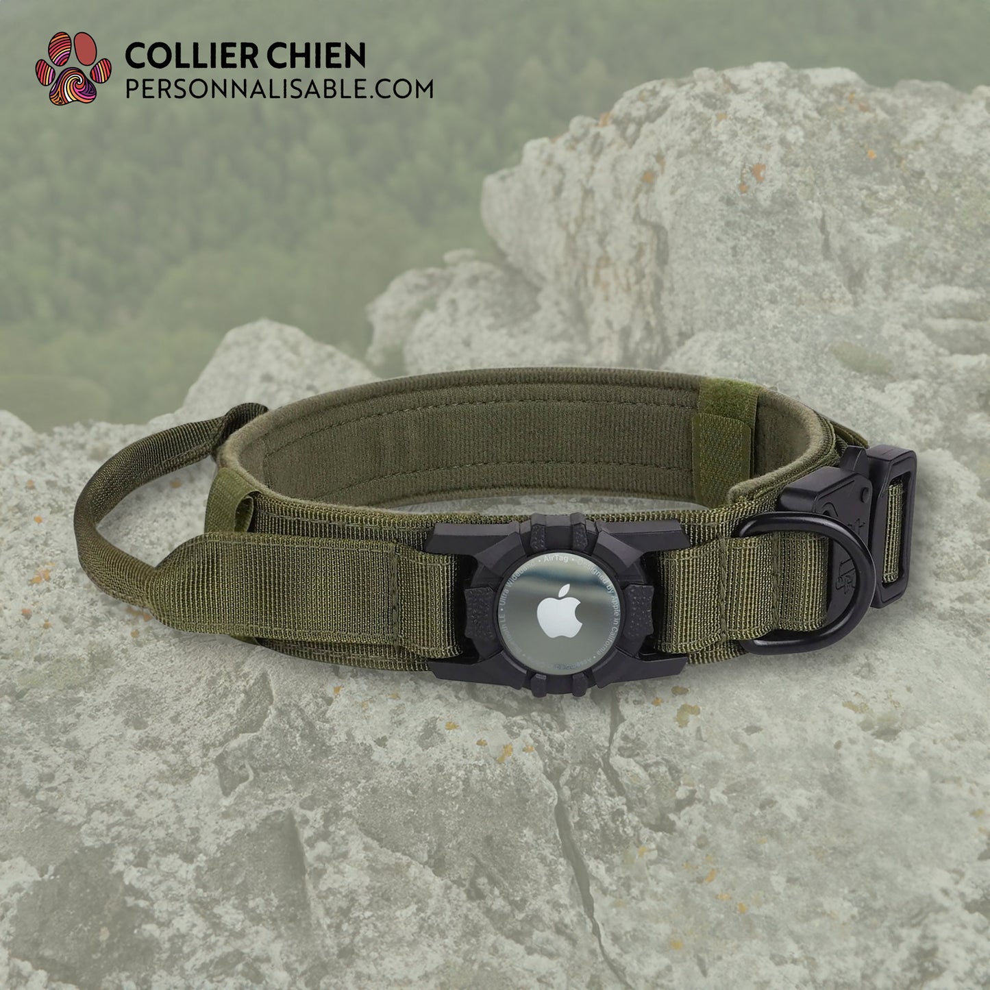 AdventurePRO - Collier AirTag™ militaire