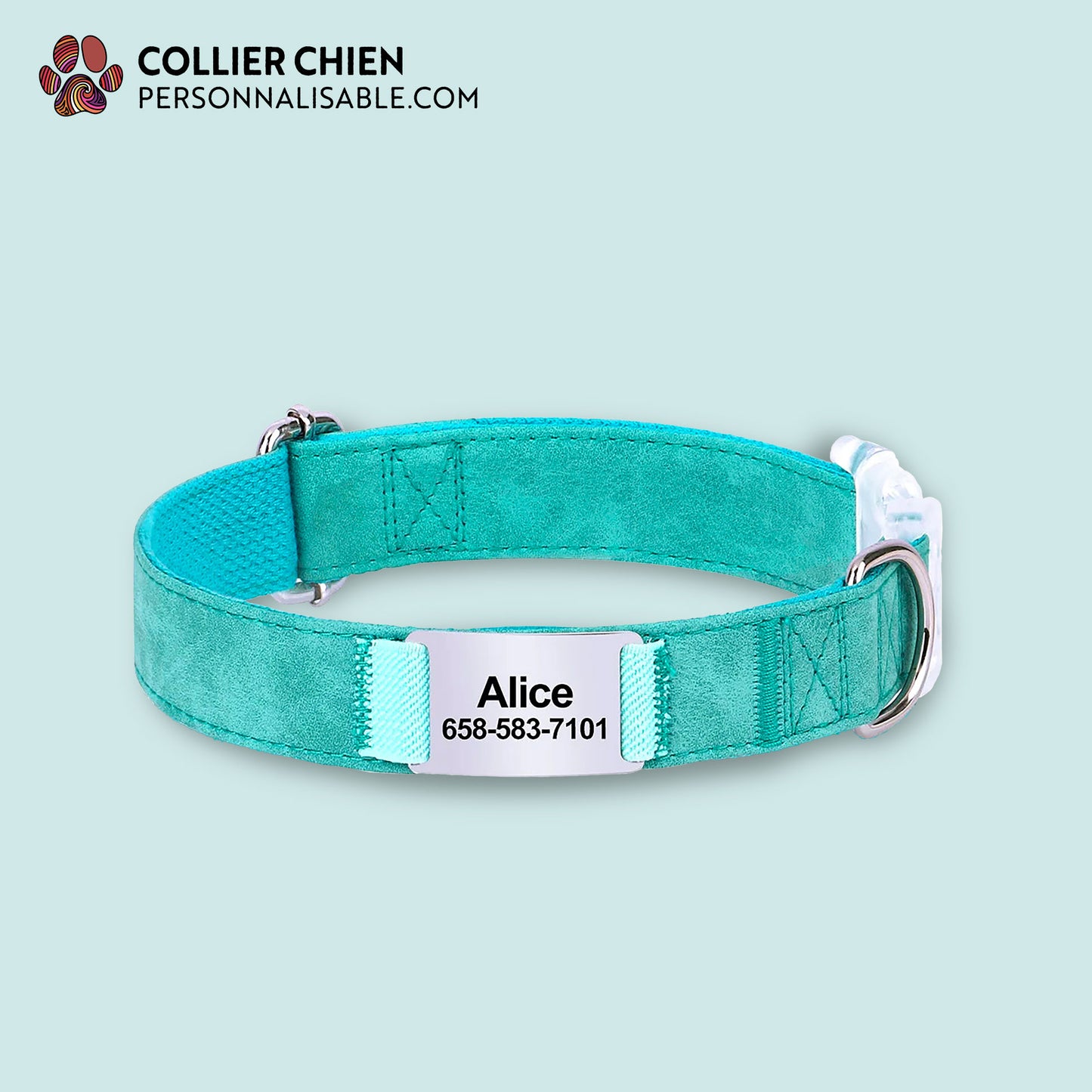 TAGGED - Collier effet daim en nylon
