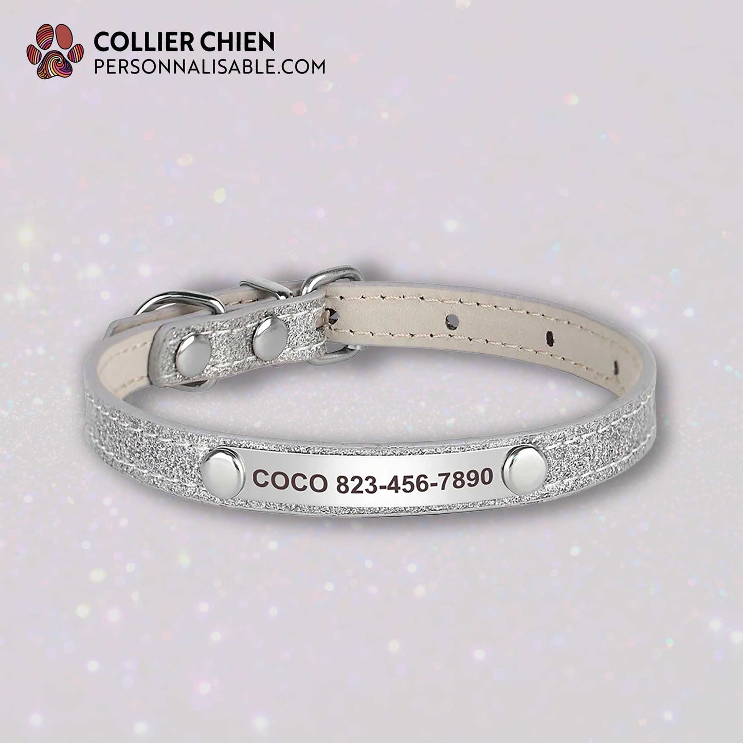 LUSTER LOOP - Collier fin brillant