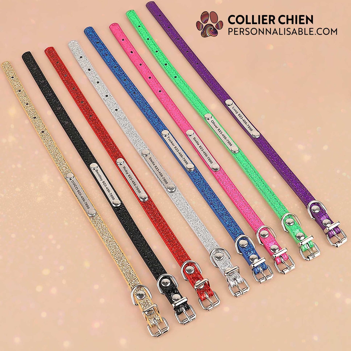 LUSTER LOOP - Collier fin brillant