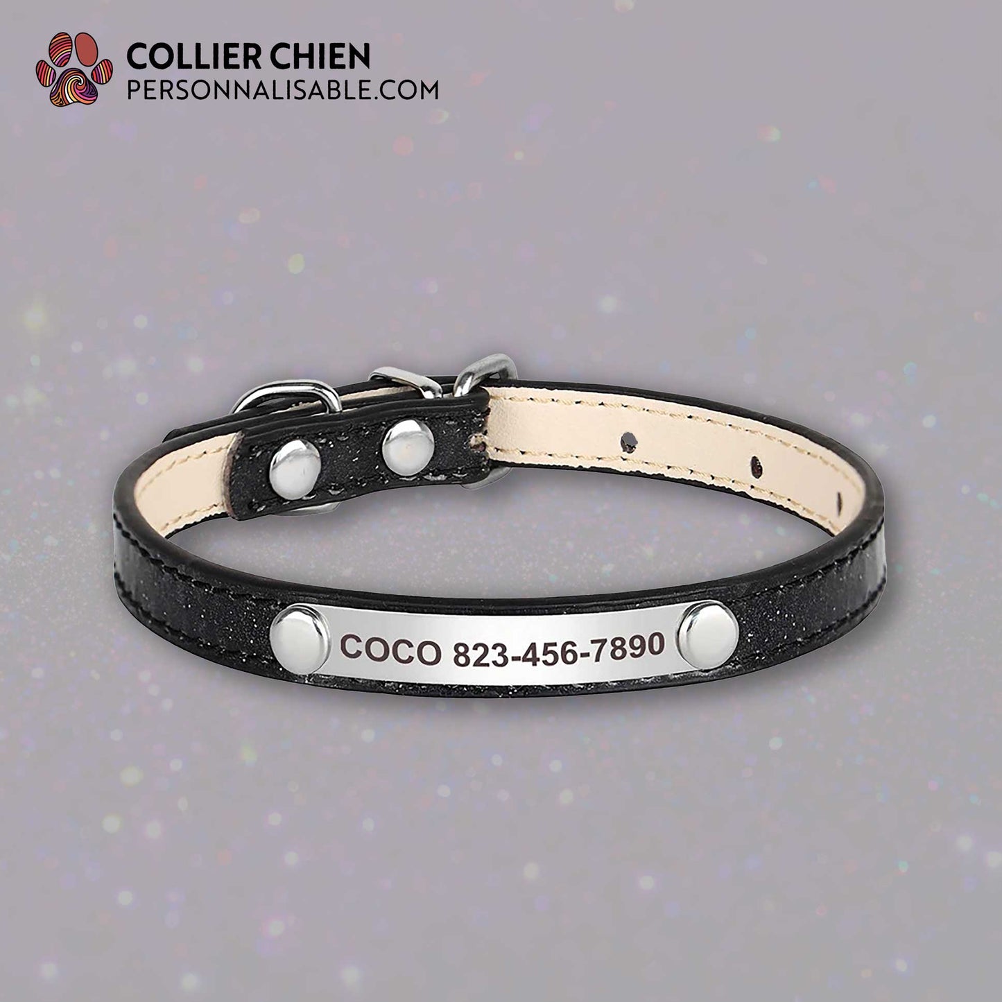 LUSTER LOOP - Collier fin brillant