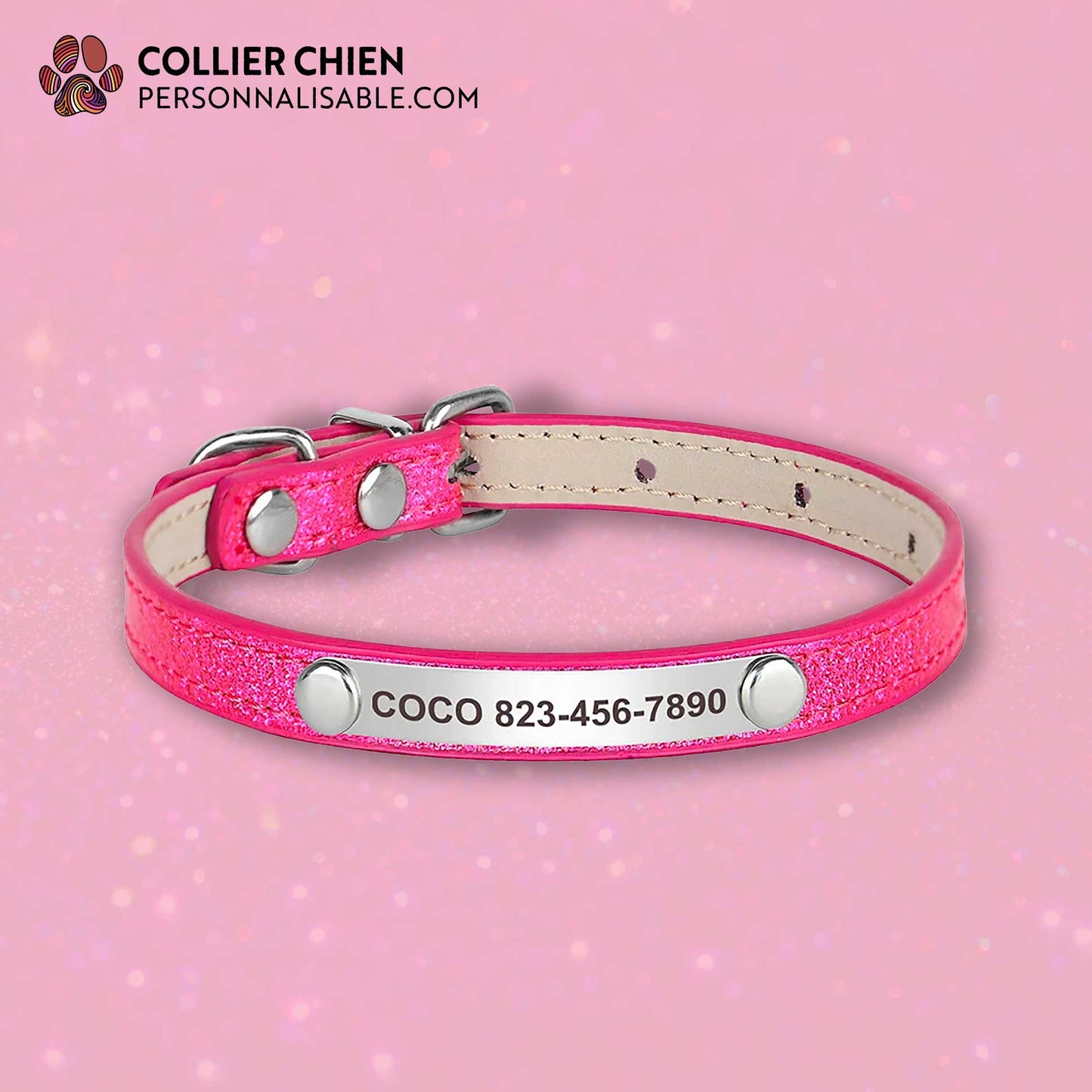 LUSTER LOOP - Collier fin brillant