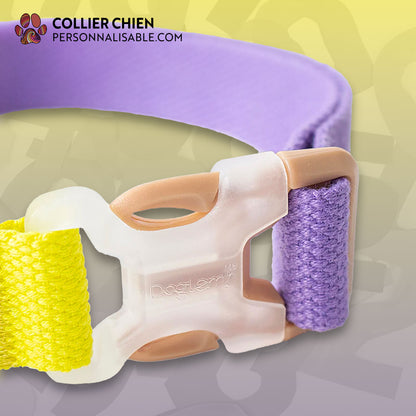LES ÉCOLIERS - Collier brodé multicolore