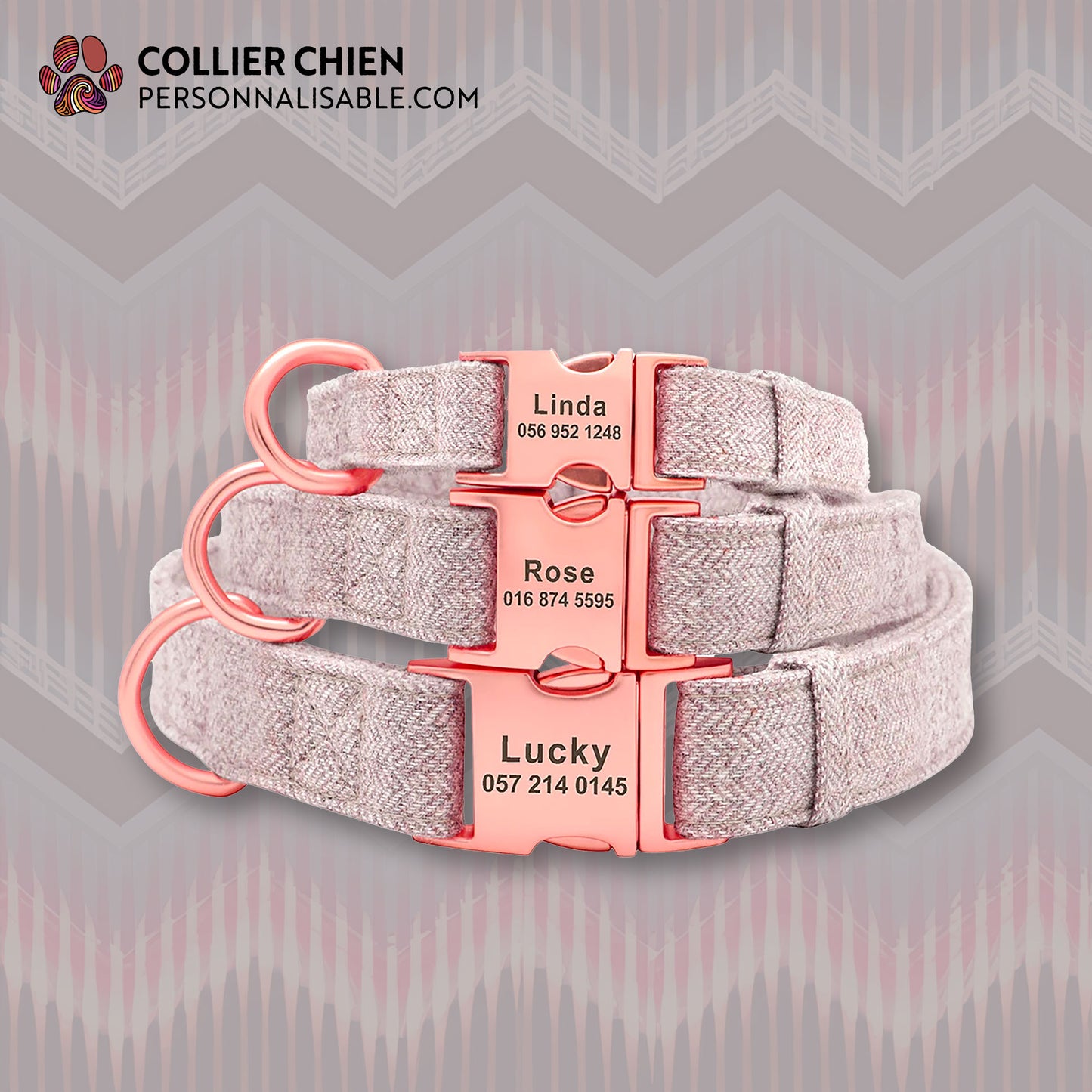 COZY CUFF - Kit complet collection chevron