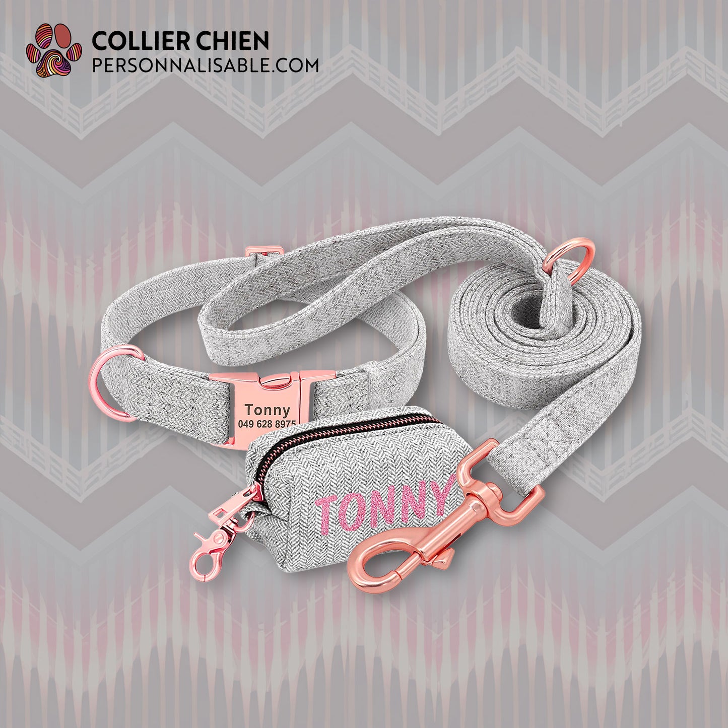 COZY CUFF - Kit complet collection chevron