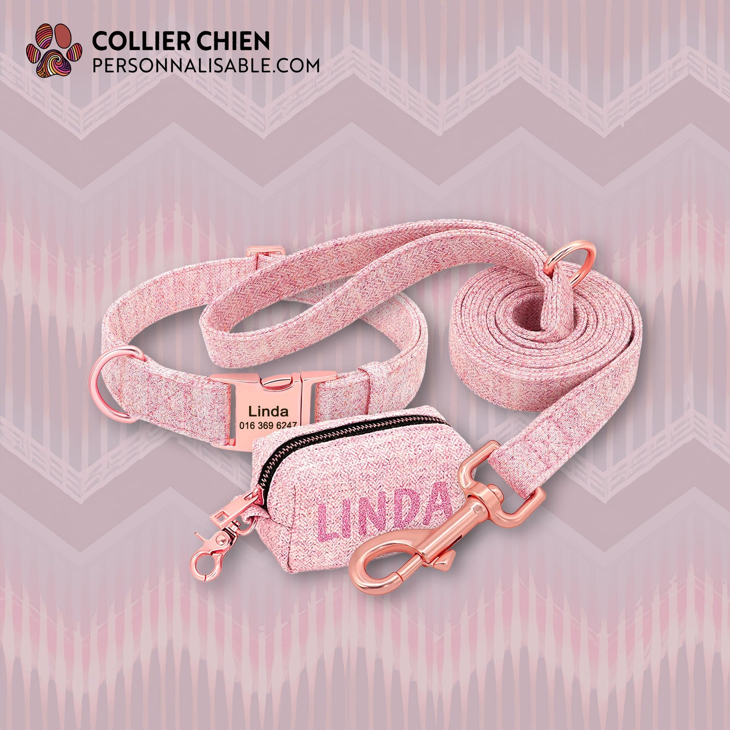 COZY CUFF - Kit complet collection chevron