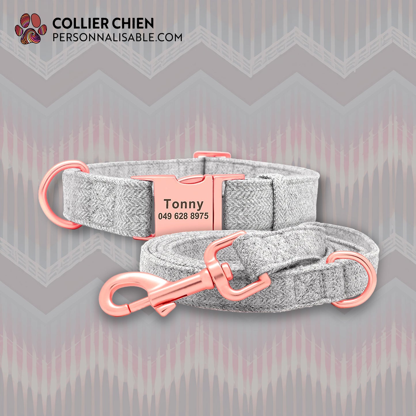 COZY CUFF - Kit complet collection chevron