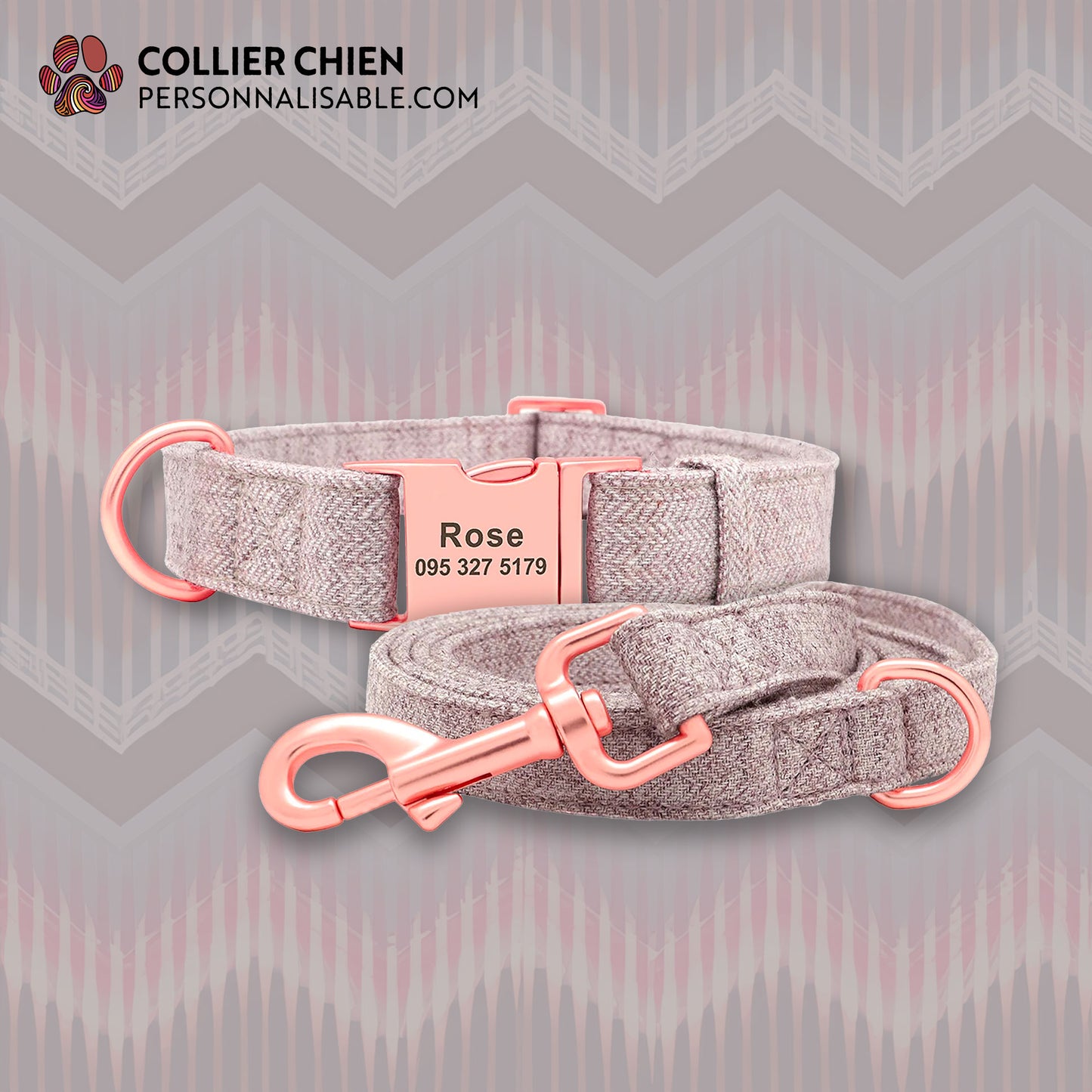 COZY CUFF - Kit complet collection chevron