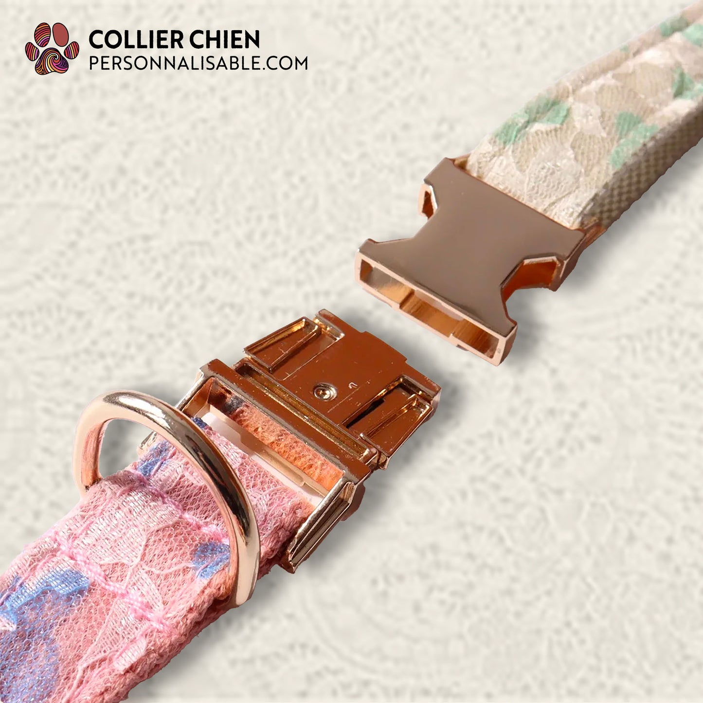 DÉSINVOLTE - Collier en dentelle