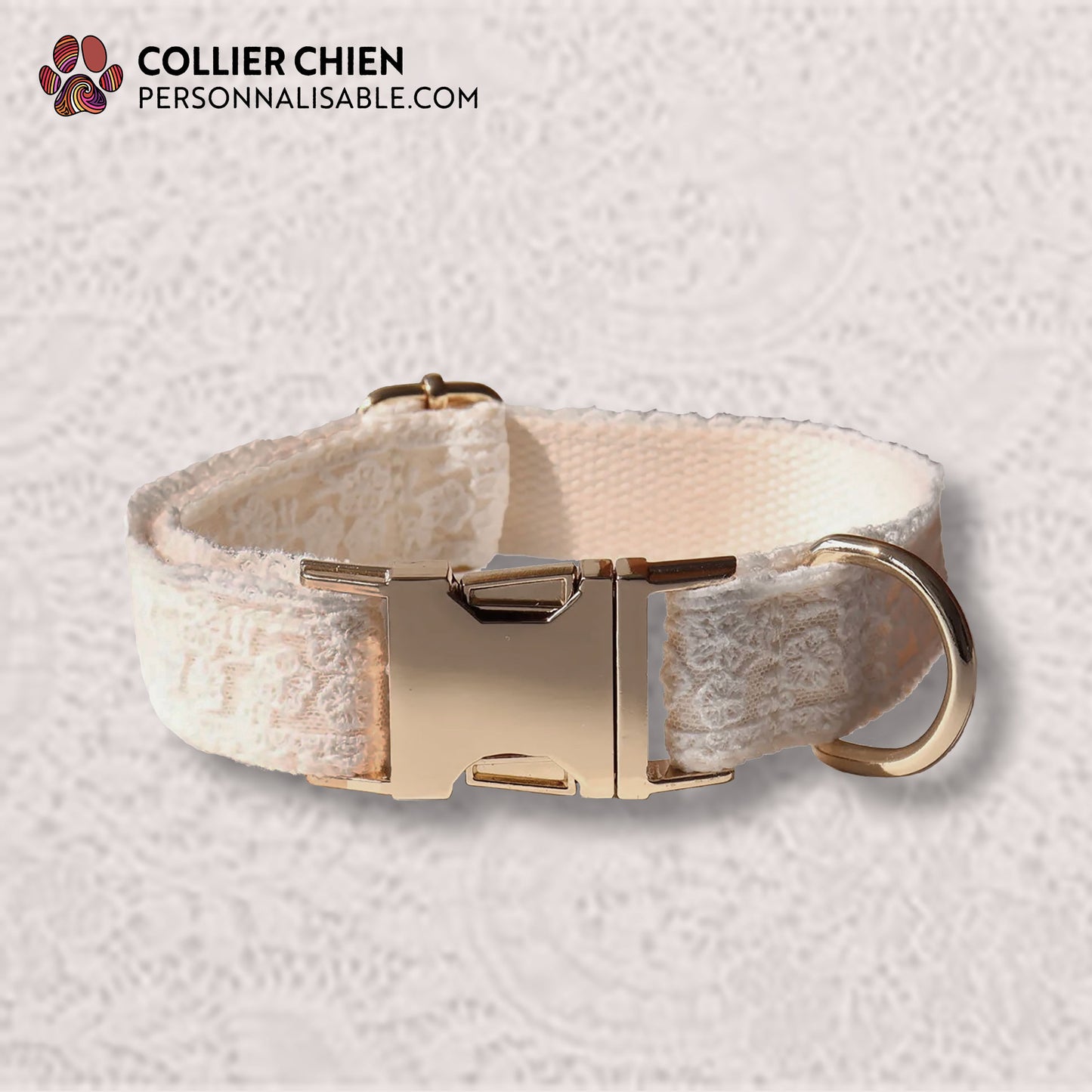 DÉSINVOLTE - Collier en dentelle