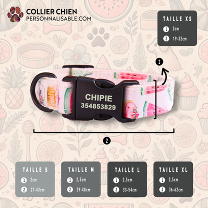 FRUITY WOUF - Collier doux et fruité