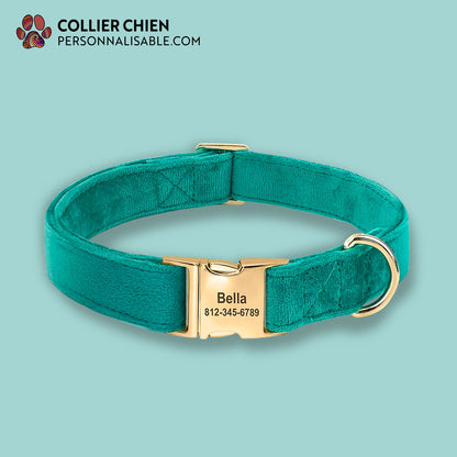 VELVET - Collier effet velour