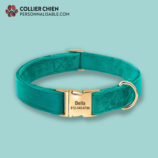 VELVET - Collier effet velour