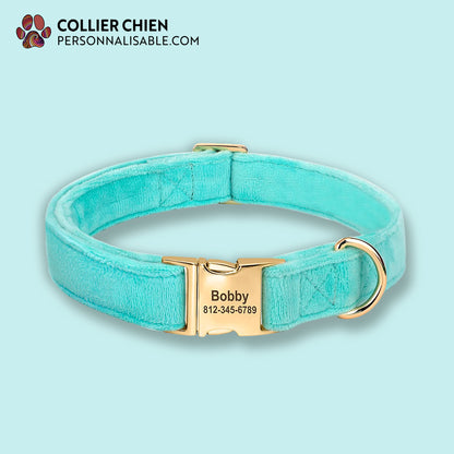 VELVET - Collier effet velour