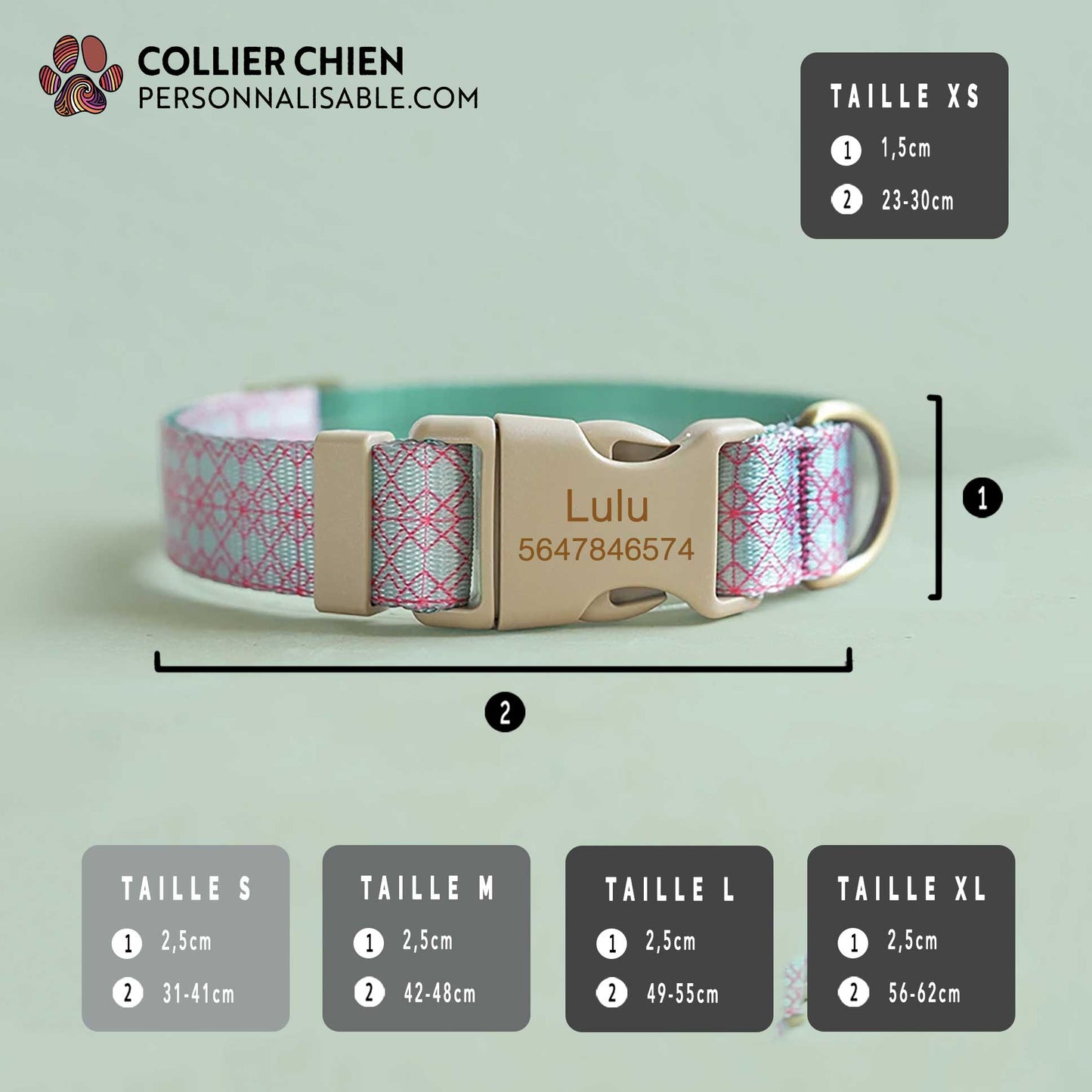 SWEET O'NYL - Collier collection géométrique