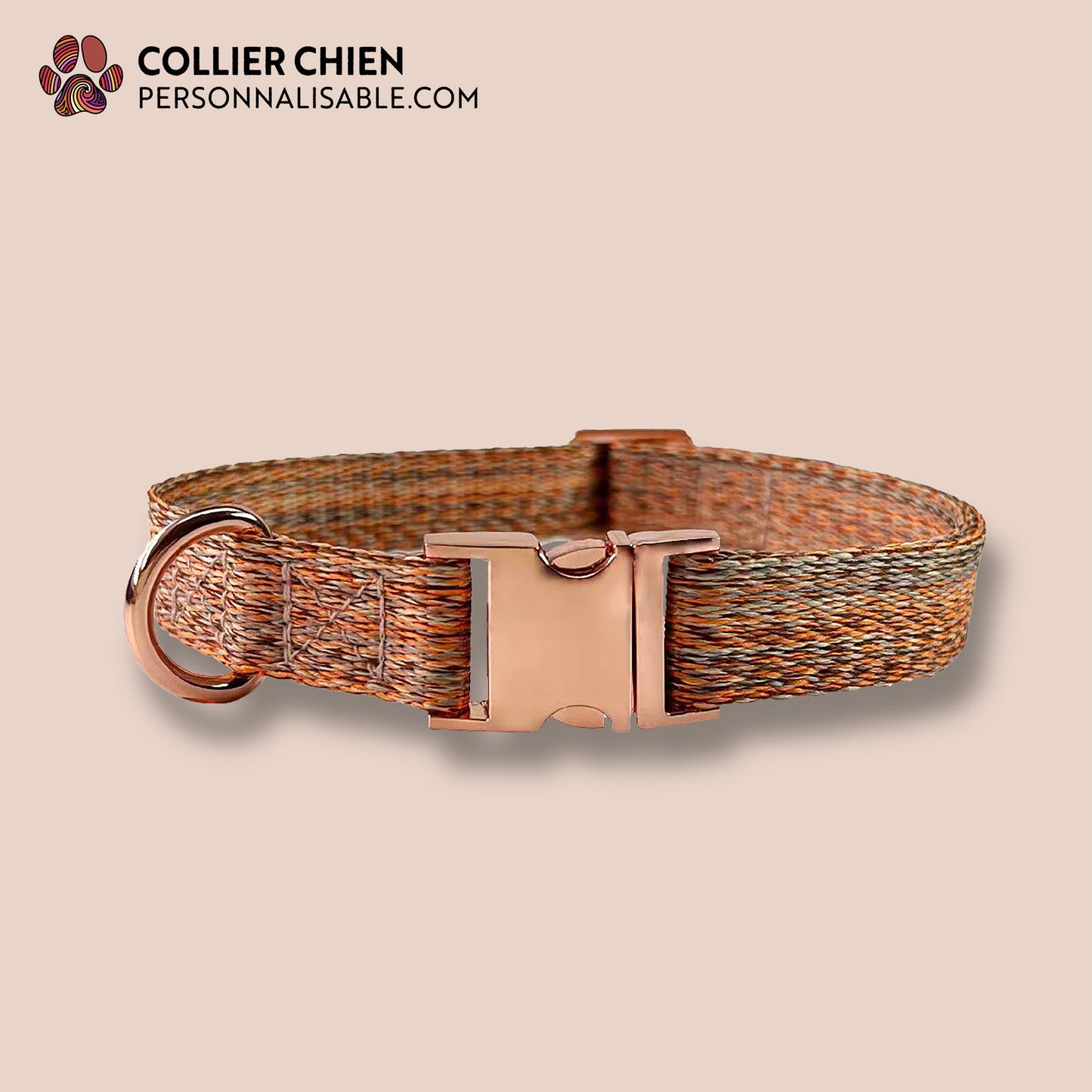 LINPIDE - Collier naturel lin