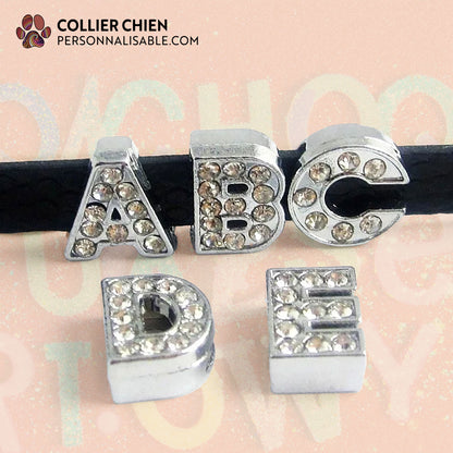 BLING BUDDY - Collier fin lettrage et breloque brillante