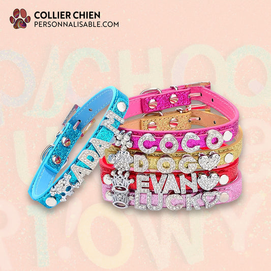 BLING BUDDY - Collier fin lettrage et breloque brillante