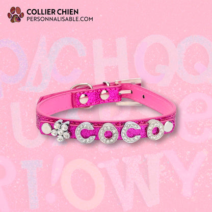 BLING BUDDY - Collier fin lettrage et breloque brillante
