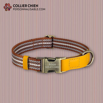 BANDORAMA - Collier sixties avec réflecteur