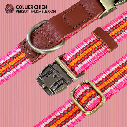 BANDORAMA - Collier sixties avec réflecteur