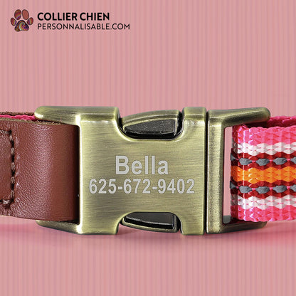 BANDORAMA - Collier sixties avec réflecteur
