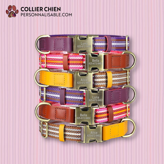 BANDORAMA - Collier sixties avec réflecteur