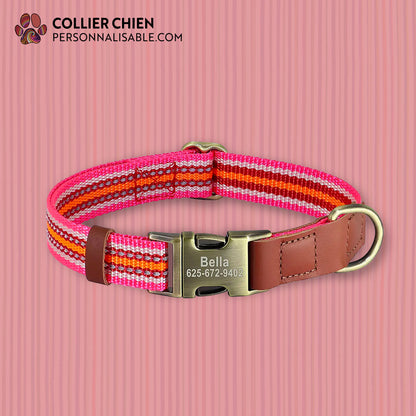 BANDORAMA - Collier sixties avec réflecteur