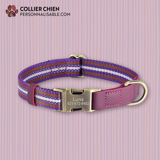 BANDORAMA - Collier sixties avec réflecteur